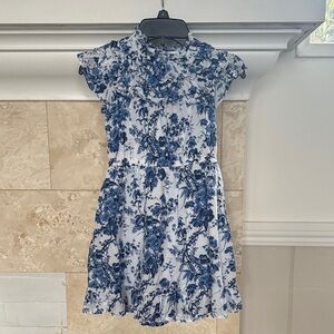 Janie and Jack Blue Floral Dress